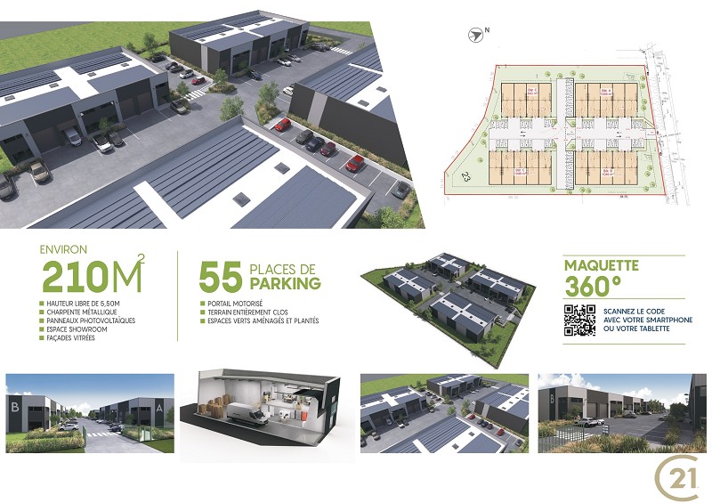 Agrandir la photo Local d'activité à vendre - 257.0 m2 - 44 - Loire-Atlantique